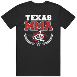 Texas Mma Fight Mens Cotton Tee T Shirt