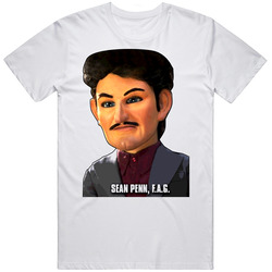 Team America Sean Penn Puppet Funny Mens Cotton Tee T Shirt