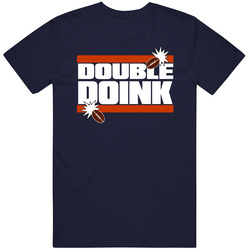 Double Doink Field Goal Fail Chicago Football Fan Mens Cotton Tee T Shirt