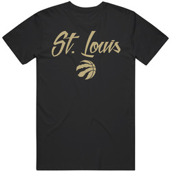St. Louis City Claw Basketball Fan Mens Cotton Tee T Shirt