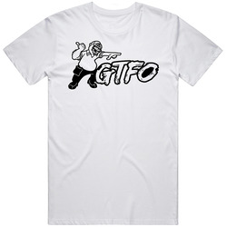 Baseball Umpire Gtfo Funny Mens Cotton Tee T Shirt