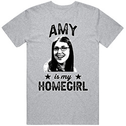 Amy Farrah Fowler The Big Bang Is My Homegirl Female Tv Character Fan Mens Cotton Tee T Shirt