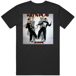Kid 'n Play 2 Hype 80's Hip Hop Album Cool Retro Mens Cotton Tee T Shirt