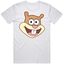 Sandy Squirrel Spongebob Squaremants Big Head Halloween Costume Mens Cotton Tee T Shirt