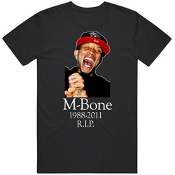 M Bone Rip Tribute Cali Swag District Mens Cotton Tee T Shirt