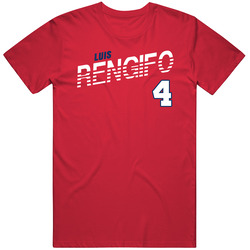 Luis Rengifo 4 Favorite Player Los Angeles A Baseball Fan Mens Cotton Tee T Shirt