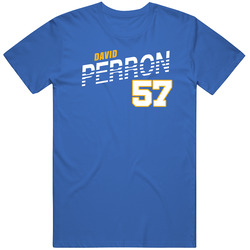 David Perron 57 Favorite Player St Louis Hockey Fan Mens Cotton Tee T Shirt