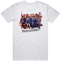 Police Academy Mens Cotton Tee T Shirt