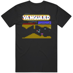 Vanguard Video Game Retro 80s Mens Cotton Tee T Shirt