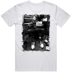 Donovan Spida Mitchell 71 Points Iconic Photo Black And White Distressed Mens Cotton Tee T Shirt