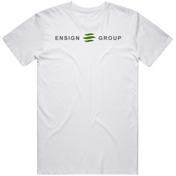 The Ensign Group Inc Nasdaq Company Logo Employee Fan Mens Cotton Tee T Shirt
