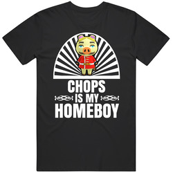 Chops Is My Homeboy Animal Crossing New Horizons Character Video Game Fan Mens Cotton Tee T Shirt