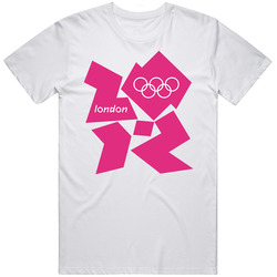 London Summer 2012 Olympics Logo World Olympiad Mens Cotton Tee T Shirt