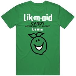 Fun Dip Lime Green Candy Sugar Retro 80s Funny Mens Cotton Tee T Shirt