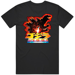 Godzilla 2000 Japan Movie Monster Mens Cotton Tee T Shirt