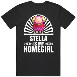 Stella Is My Homegirl Animal Crossing New Horizons Character Video Game Fan Mens Cotton Tee T Shirt