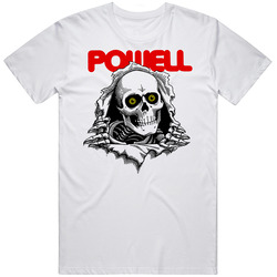 Skateboarding Skateboard Skull Mens Cotton Tee T Shirt