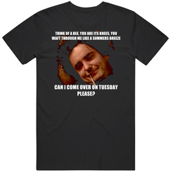 Black Books Funny British Tv Show Mens Cotton Tee T Shirt