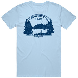 Camp Crystal Lake Halloween Retro Mens Cotton Tee T Shirt
