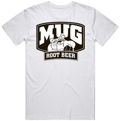 Mug Root Beer Drink Soda Bull Dog Mens Cotton Tee T Shirt