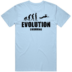 Evolution Swimming Mens Cotton Tee T Shirt