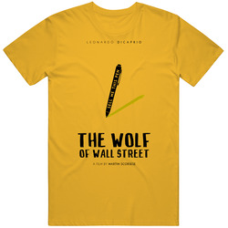 The Wolf Of Wall Street Mens Cotton Tee T Shirt