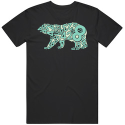 Lost Hatch Numbers Polar Bear Cool Mens Cotton Tee T Shirt