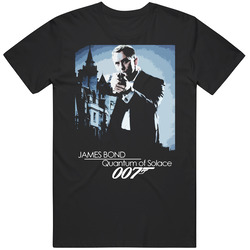 James Bond Quantum Of The Solace Mens Cotton Tee T Shirt