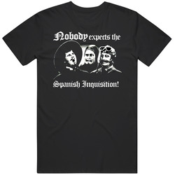 Nobody Expects The Spanish Inquisition Mens Cotton Tee T Shirt