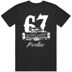 1967 Gto Grill Year Model Dark Color Mens Cotton Tee T Shirt
