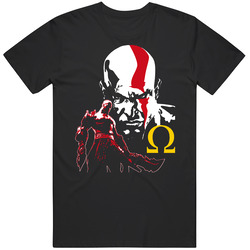 Kratos God Of War Video Game Mens Cotton Tee T Shirt