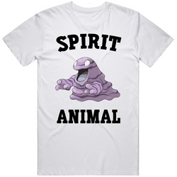 Grimer Is My Spirit Animal Mens Cotton Tee T Shirt