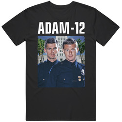 Adam-12 Tv Series 1 170915 A Retro Graphic Unisex Cotton Black Mens Cotton Tee T Shirt