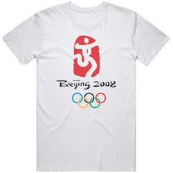 2008 Olympics Mens Cotton Tee T Shirt