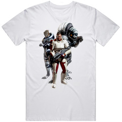 Mass Effect 2 Video Game Mens Cotton Tee T Shirt