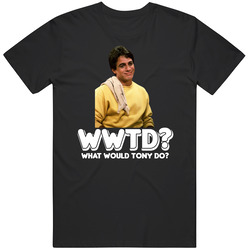 What Would Tony Do Tony Micelli Who's The Boss Tv Show Fan Mens Cotton Tee T Shirt