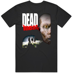 Dead Meat Zombie Movie Mens Cotton Tee T Shirt