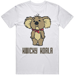 Kwicky Koala 80s Cartoon Mens Cotton Tee T Shirt