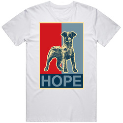 Jack Russell Terrier Custom Dog Breed Hope Parody Mens Cotton Tee T Shirt