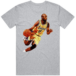 Nick The Quick Van Exel Los Angeles La Basketball Veteran Legend Dribbling Photo Mens Cotton Tee T Shirt
