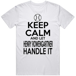 Keep Calm Henry Rowengartner Handle It Mens Cotton Tee T Shirt