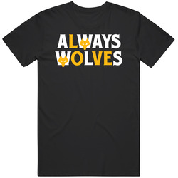 Always Wolves Wolverhampton Wanderers Fc Sports Fan Mens Cotton Tee T Shirt