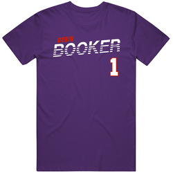 Devin Booker 1 Favorite Player Phoenix Basketball Fan Mens Cotton Tee T Shirt