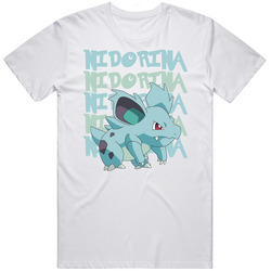 Nidorina Pokemon Character Fan Mens Cotton Tee T Shirt