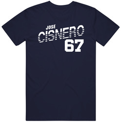 Jose Cisnero 67 Favorite Player Detroit Baseball Fan Mens Cotton Tee T Shirt