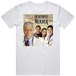 Diagnosis Murder 90s Crime Drama Tv Show Mens Cotton Tee T Shirt