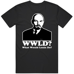Lenin Wwjd What Would Lenin Do Russia Mens Cotton Tee T Shirt