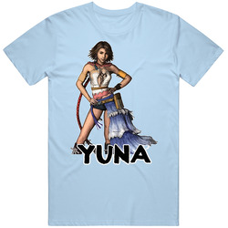 Yuna Final Fantasy Video Game Mens Cotton Tee T Shirt