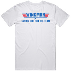 Wingman Funny Joke Bachelor Party Frat Mens Cotton Tee T Shirt