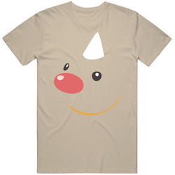 Weedle Face Pokemon Fan Geek Gift Mens Cotton Tee T Shirt